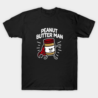 Peanut butter man (place on dark background) T-Shirt